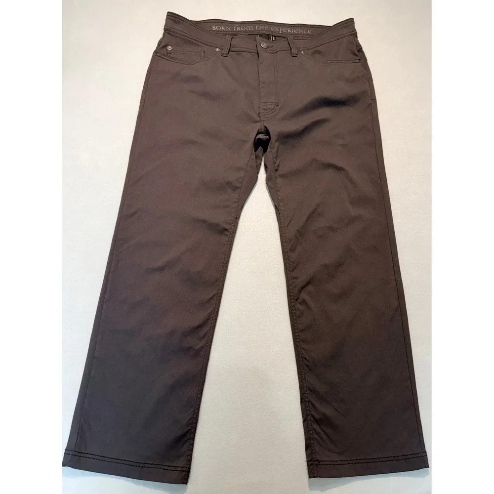 PrAna Mens Zion Stretch Slim Fit Outdoor Hiking Pants Size 36x29